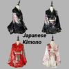 Women's Elegant Floral Kimono Robe Traditional Style Cosplay Anime Photo Shoot Sleepwear" Characters)