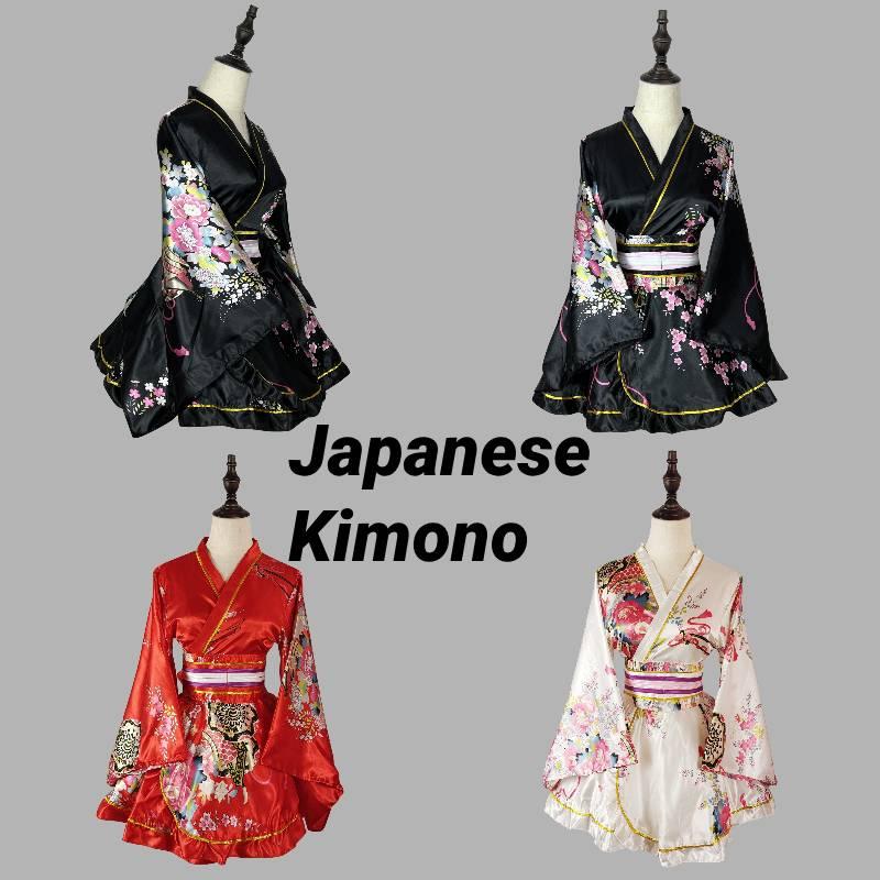 Women's Elegant Floral Kimono Robe Traditional Style Cosplay Anime Photo Shoot Sleepwear" Characters)