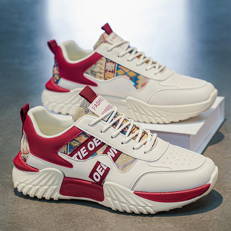 New Summer Breathable Men's Casual Sports Shoes Versatile and Trendy Student Running Shoes Men's Single Shoes