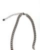 Vive Black Stone Layered Necklace