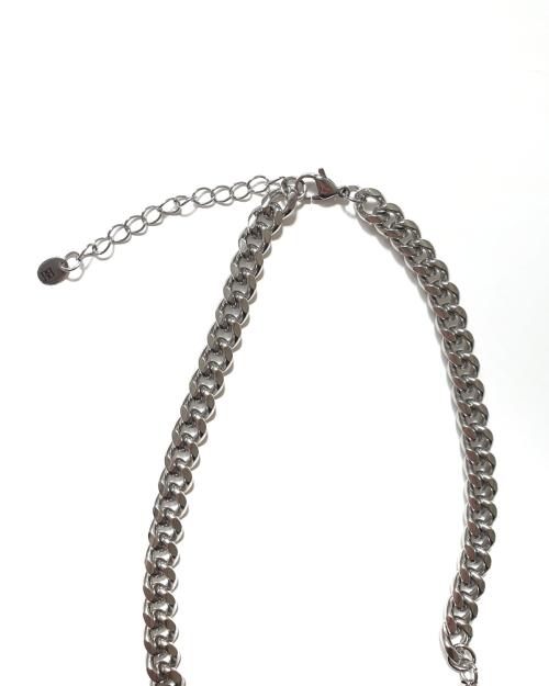 Vive Black Stone Layered Necklace