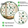 Reusable Window Cling Christmas Static Cling, Xmas Tree Snowman Santa Hat Bell Glass Sticker, Removable Decoration Decal for Holiday Party Sticker