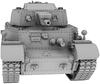 IBG 1/72 Hungarian Army 41M Turan II Medium Tank with 75mm Gun, Plastic Model Kit PB72048