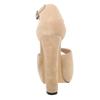 Women Summer Sexy Peep Toe High Heels Buckle Sandals Fashion Thick Platform Pumps Wedding Shoes Sandals Women 817A-001