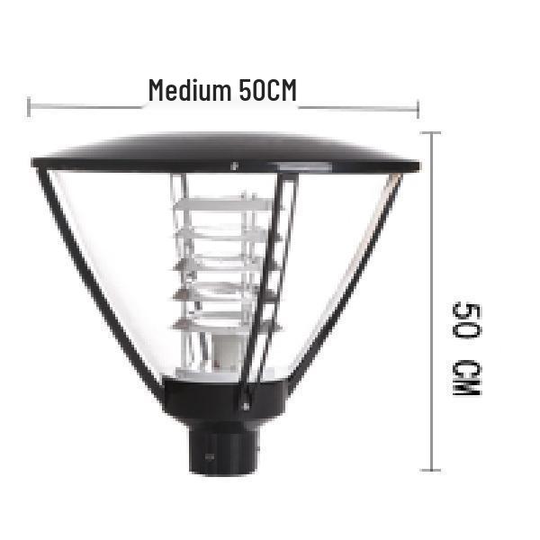 Rust-Proof 3m Courtyard Light Pole: Modern Landscape Street Light for Parks, Villas, Communities, and Households.