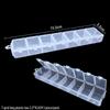 Transparent DIY Jewelry Storage Box - Detachable and Stackable Organizers for Tools and Earrings
