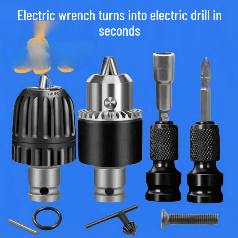 BUFAN Electric Wrench Self-locking Chuck Adapter Set