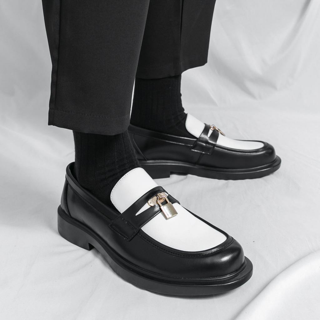 Fashion Luxury Trends Mens Casual Business Shoes Leather Men Loafers Handmade Slip-On Flats Leisure Walk Mocasines Quality Driving Shoes