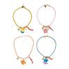 Versatile Oceanics Resin Pendant Necklace Adjustable Chain Designs Ideal for Swimwears and Holiday Accessories