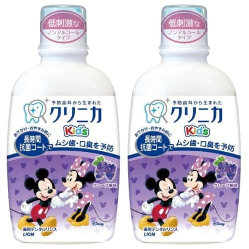 

Clinica Kid s Dental Rinse Grape, 250ml (2-Pack), Mild, Non-Alcoholic