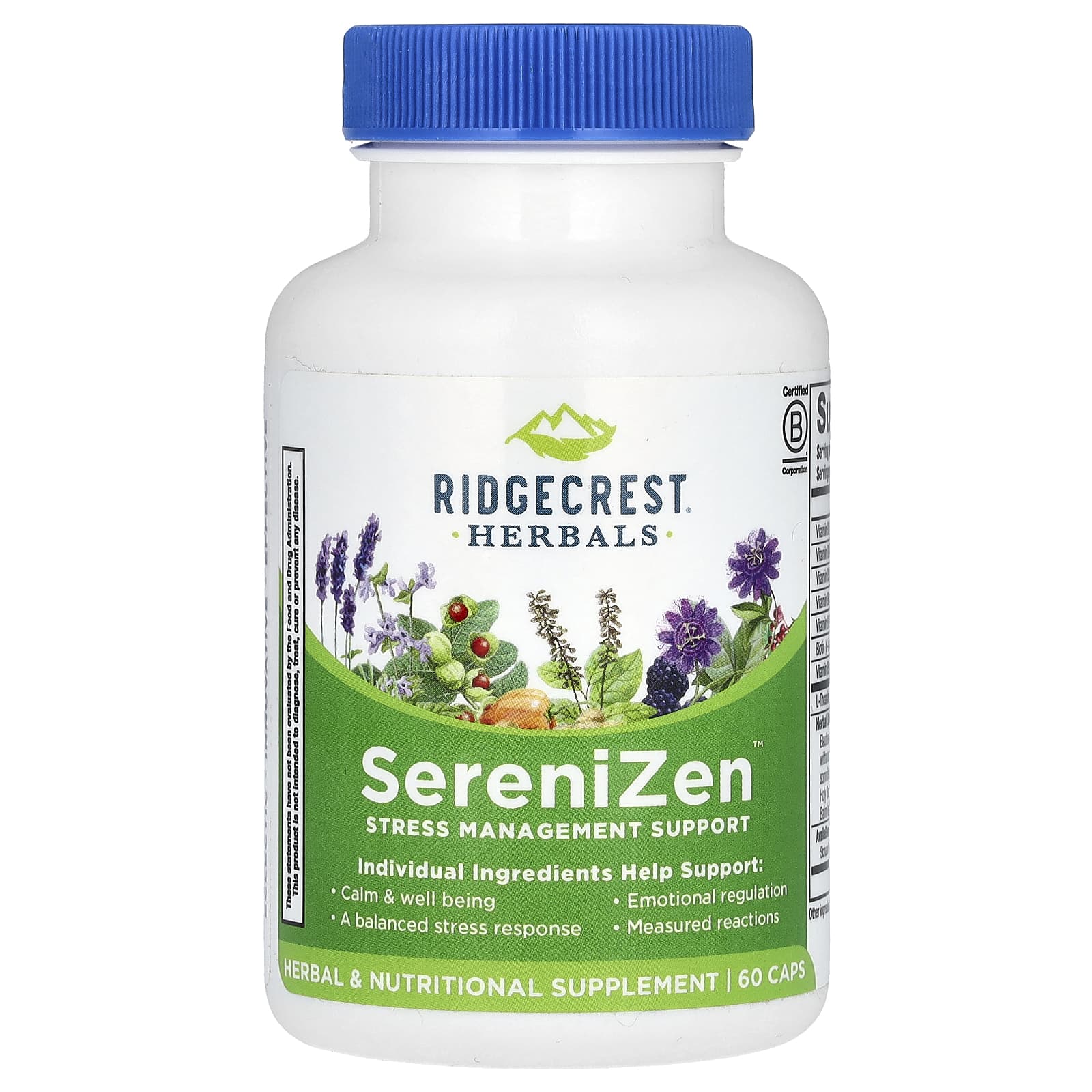 

Serenizen, Stress Management Support, 60 Capsules