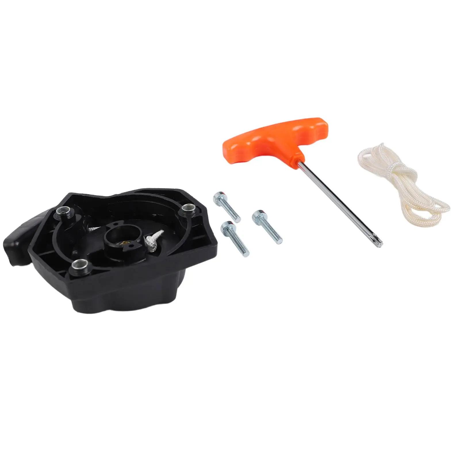 

Leaf Blower Starter Recoil Starter Kit As Shown Easy Install Blower Starter Kit Quick Single-Pull Starts UV Resistant Material China Mainland