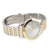 Quartz Men Watch Commercial Dual Date Stylish Classic Quartz Stainless Steel Dress Watch Gold and