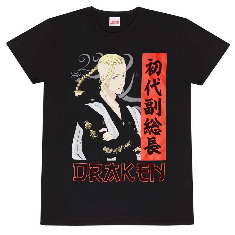 Tokyo Revengers Draken Anime Tshirt S