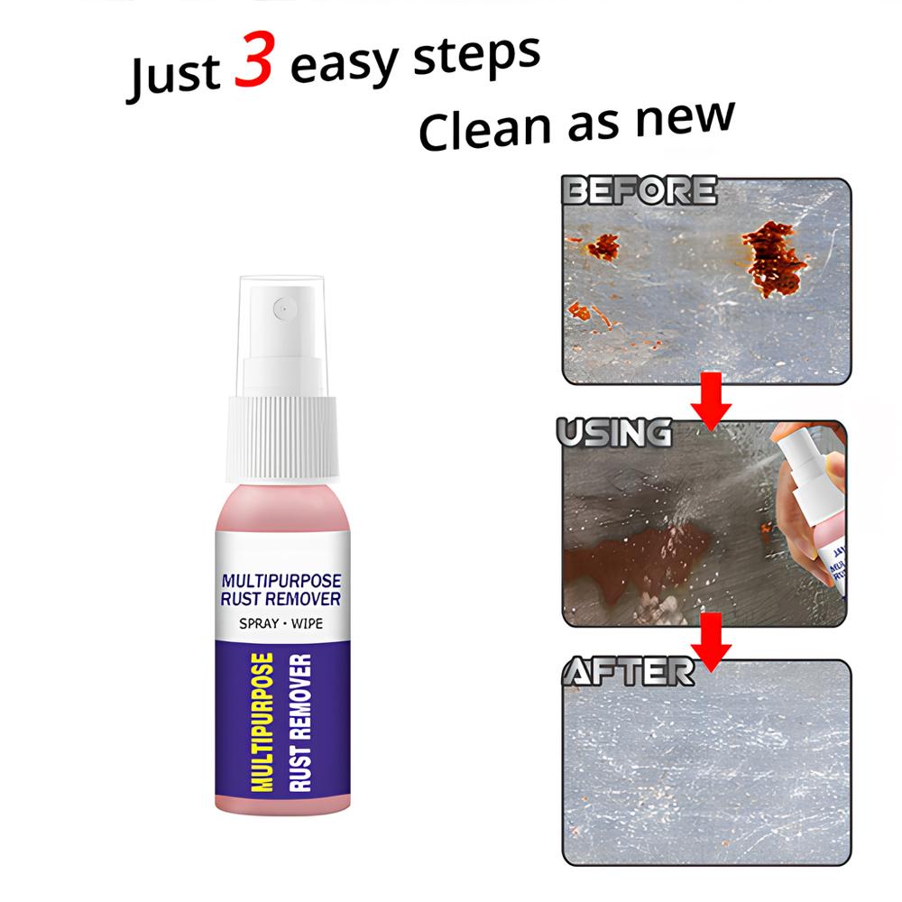 30ml Haushaltsreinigung Multifunktionaler Rostschutzmittel-Entferner Entrostungsspray Autoreinigungszubehör Metallpolitur Dropship
