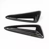 For Toyota C-HR CHR 2016- Carbon Fiber Front Bumper Fog Light Cover Trim