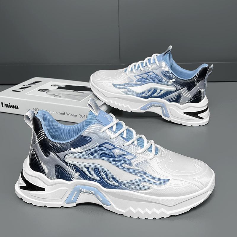 Spring new high-top sports and leisure running shoes Daddy trendy shoes