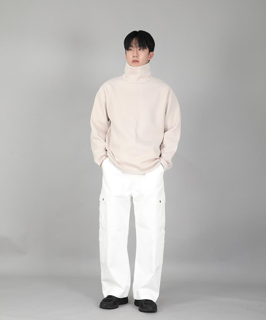 Seinteukeulu Double Cargo String Jogger Pants Dcj-338 White