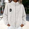 Women's Zip-Up Jacket Casual Outerwear Top for Daily Wear