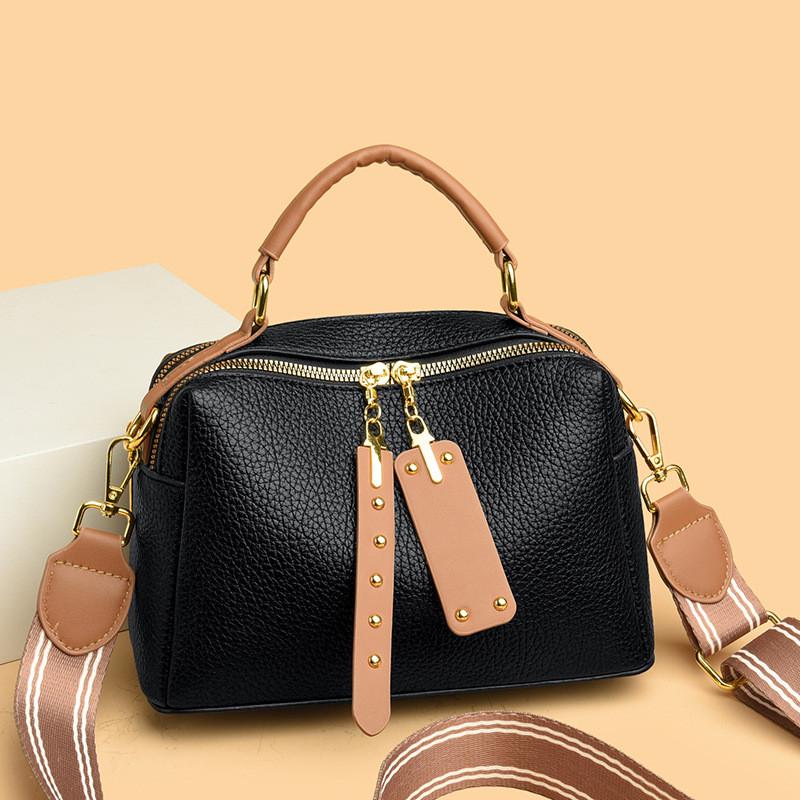 New trendy pillow bag niche small handbag Versatile crossbody bag simple and fashionable bag solid color shoulder bag for women