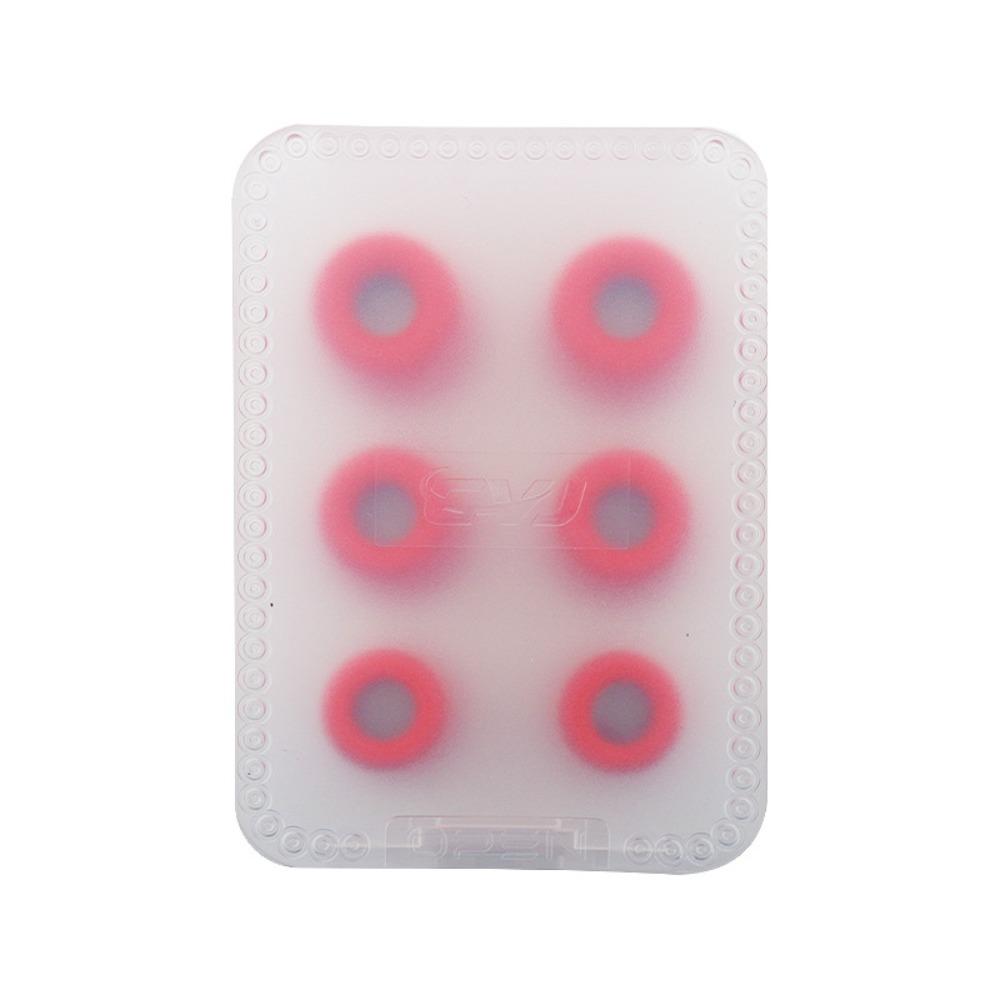 3Pair(6pcs) Memory Foam Earbuds Comfortable In Earphone Headphones Fashion Ear Tips Pads