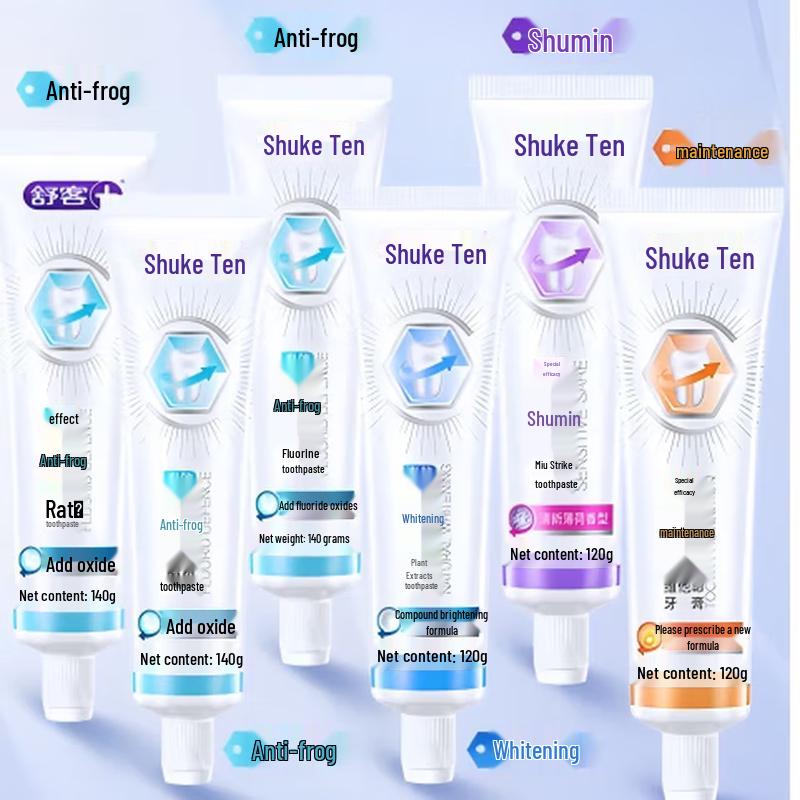 Shuke Specialized Oral Care Toothpaste Family Pack