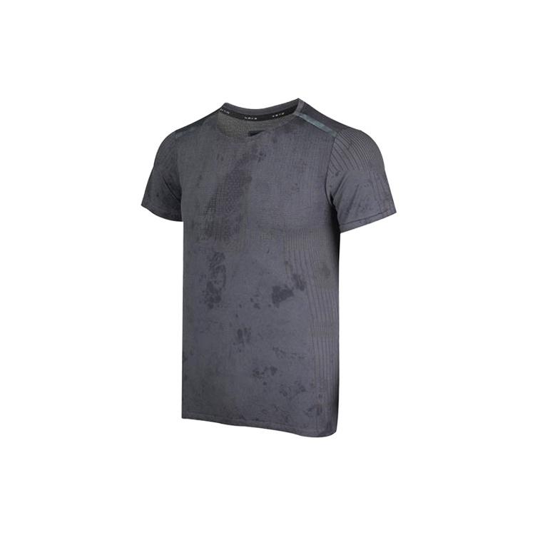 Men s Nike Casual Sports Round Neck Training Running Short Sleeve Black T-Shirt BV5624-011 L