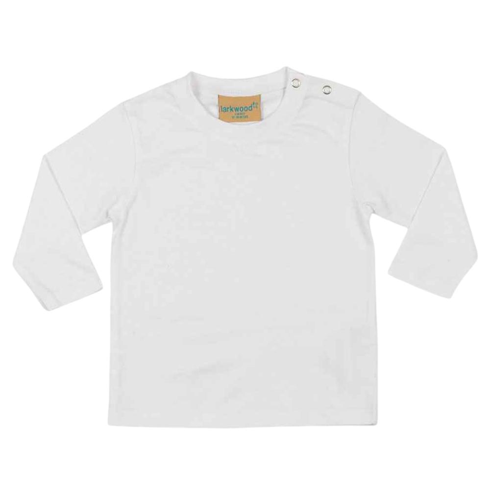 Larkwood Baby Plain Long-Sleeved T-Shirt