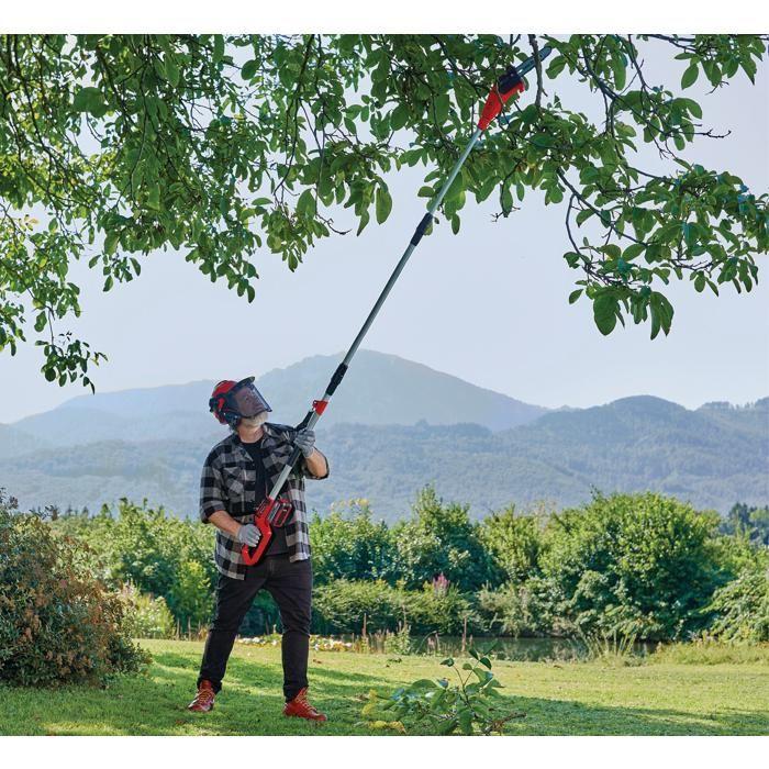 Einhell elagueuse sur perche sans fil gc-lc 18/20 li t-solo pxc (18v) livré sans batterie ni chargeur