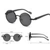 Vintage Sunglasses Retro Punk UV400 Round Frame Sun Glasses for Men Women Stylish Shades Goggles Gafas De Sol Hombre
