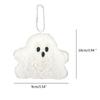 Cute Specter Pendant Soft Plush Keychain Pendant Backpack Charm Keychain Accessory Specter Bag Charm for Halloween