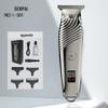 1400mAh USB Rechargeable Electric Hair Clipper for Home Use - Carving, Bald, and Body Hair Trimmer