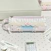 Pink Girl Cute Lace Pencil Case Student Large Capacity Desktop Storage Stationery Pen Bag Cute Girl Makeup Bag Gift