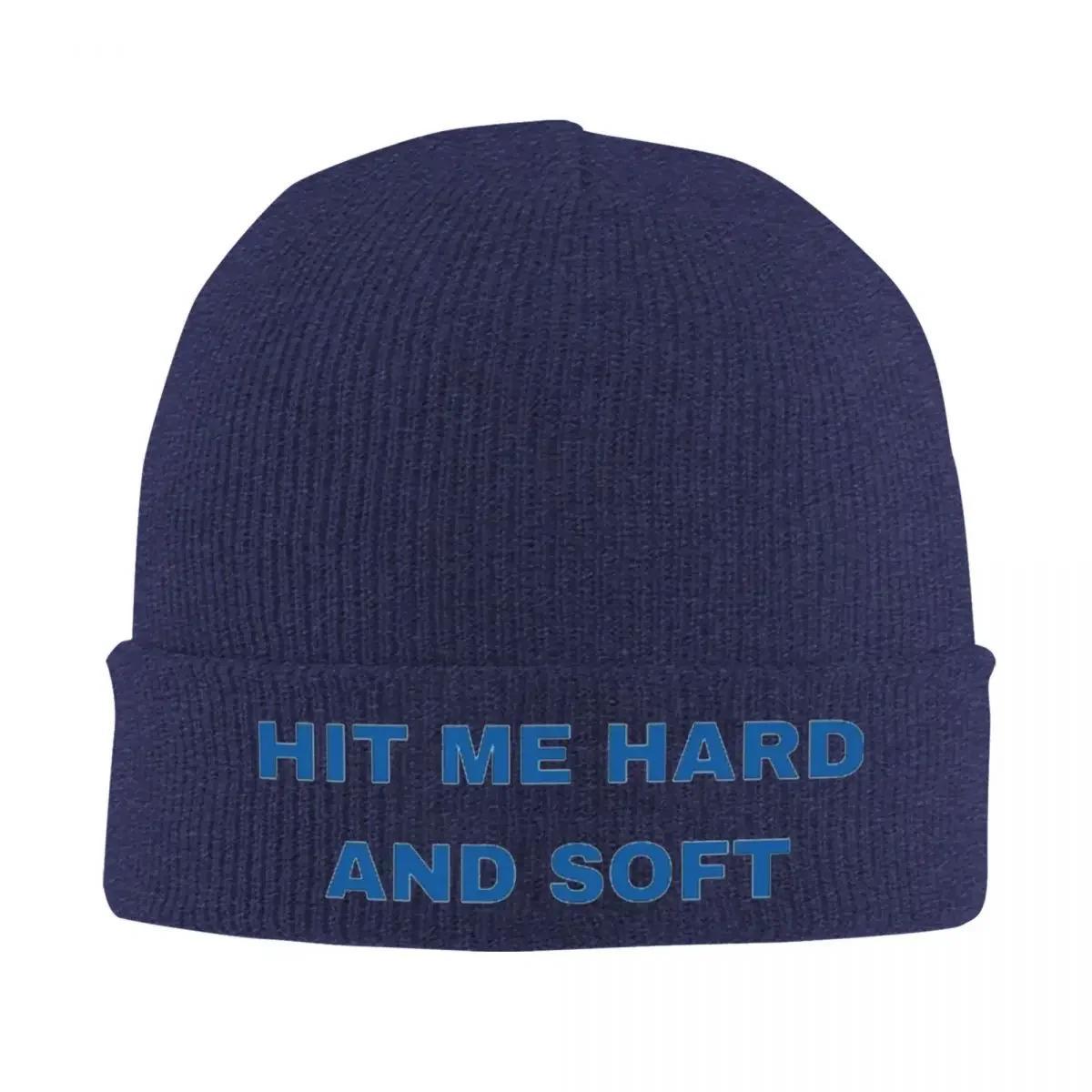 

HIT ME HARD AND SOFT Slouchy Beanie For Women Men Winter Warm Skull Knitting Hat Cap