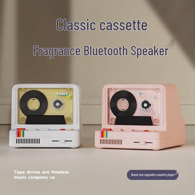 Round-X20 Retro Cassette Player Bluetooth Speaker