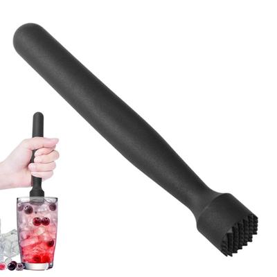 1 Peça Pilão de Plástico Antiderrapante Misturador de Bar Ferramenta de Bar para Vinho Pilão para Mojito DIYs Pilão para Bebida de Frutas Ferramentas de Bar para Gelo Triturado