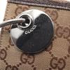 Used GUCCI GG Canvas Shoulder Bag 120841 Canvas Leather Beige Brown Used Women