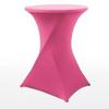 Round Cocktail Table Stretch Cover – Banquet & High Bar Tablecloth
