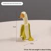 Duck Banana Resin Animal Sculpture Fun Desktop Decorations Gift Friends For