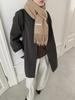 Women's Wool Blend Tassel Scarf - Versatile Korean Style Fashion for Autumn/Winter