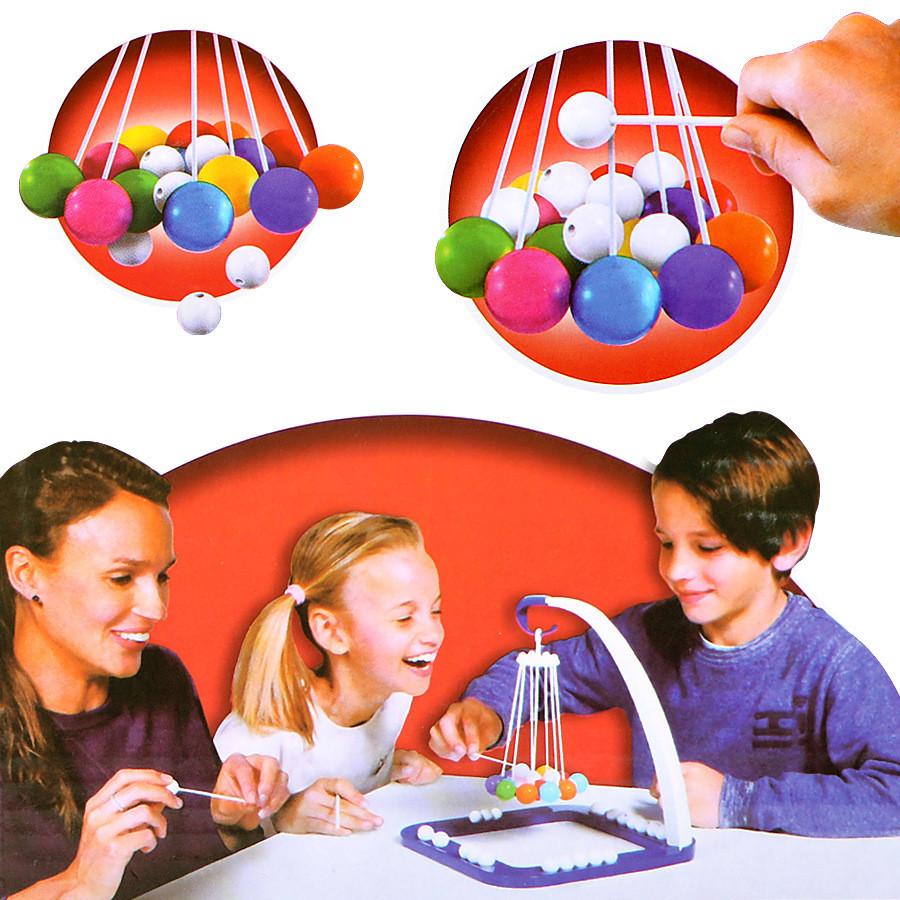 Plastic Brain Balance Game Beads With Visual Coordination For Family Play