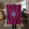 Aston Villa FC Flannel Blanket, High quality Comfortable for All Seasons, Home Decor, Warmth and Comfort