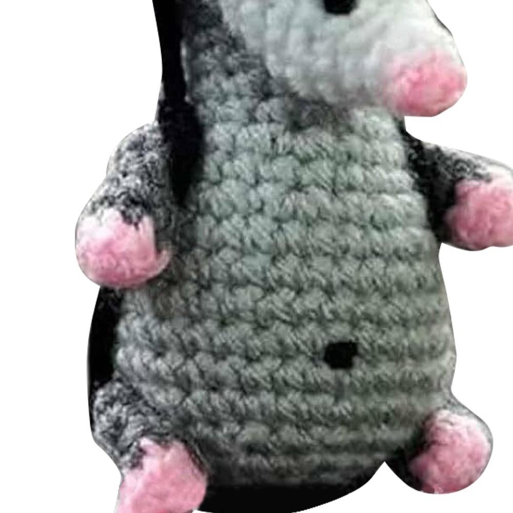 Pendant Rearview Mirror Accessory Handmade Knitted Car Mirror Decor  Rearview Mirror B