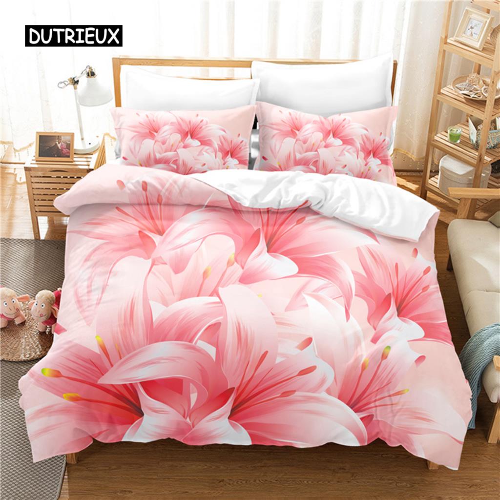 Rose Bedding Set Duvet Cover Set 3d Bedding Digital Printing Bed Linen Queen Size Bedding Set Fashion Design