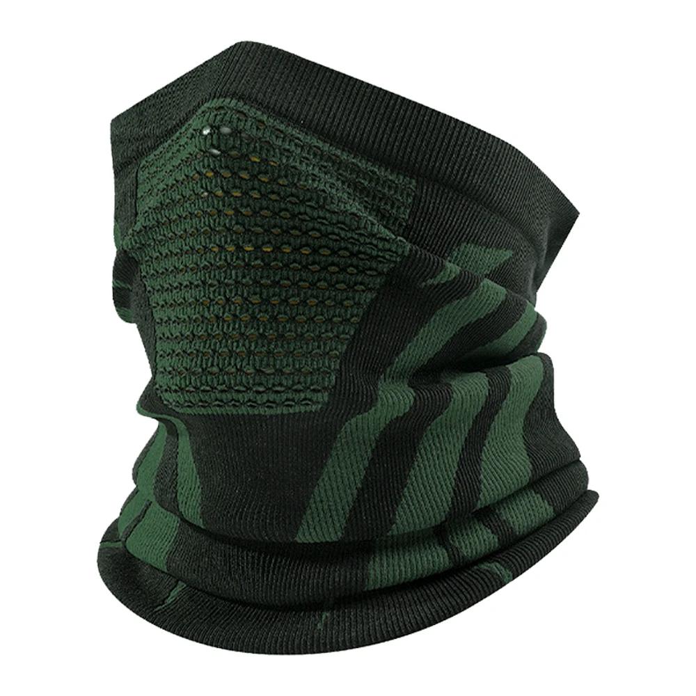 Unisex Zimowa Oddychająca Ciepła Maska Narciarska Półmaska na Twarz Rowerowa Motocyklowa Szalik Sporty Zewnętrzne Bieganie Wędrówki Wędkarstwo Maskka Rowerowa