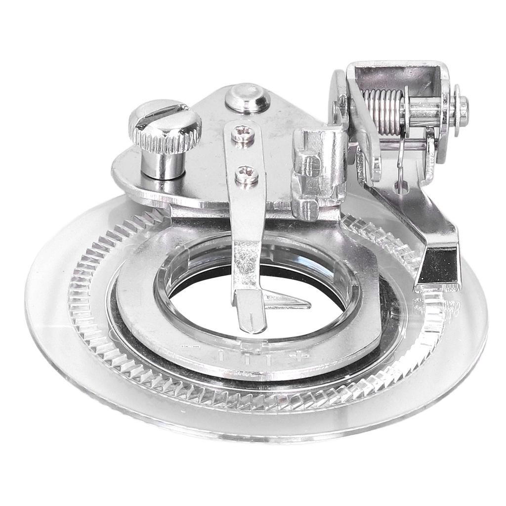 Presser Foot Multifunctional Metal Light Texture Disc Embroidery Pressing Foot for Most Household Sewing Machines