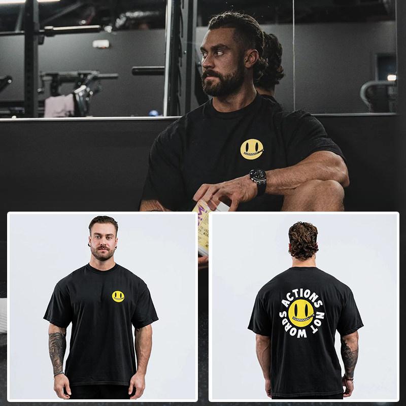 CBUM Chris American Loose Fitness Training Gym Casual TShirt Mens and Womens Luxury Brand Top 2026 New Art Logo
