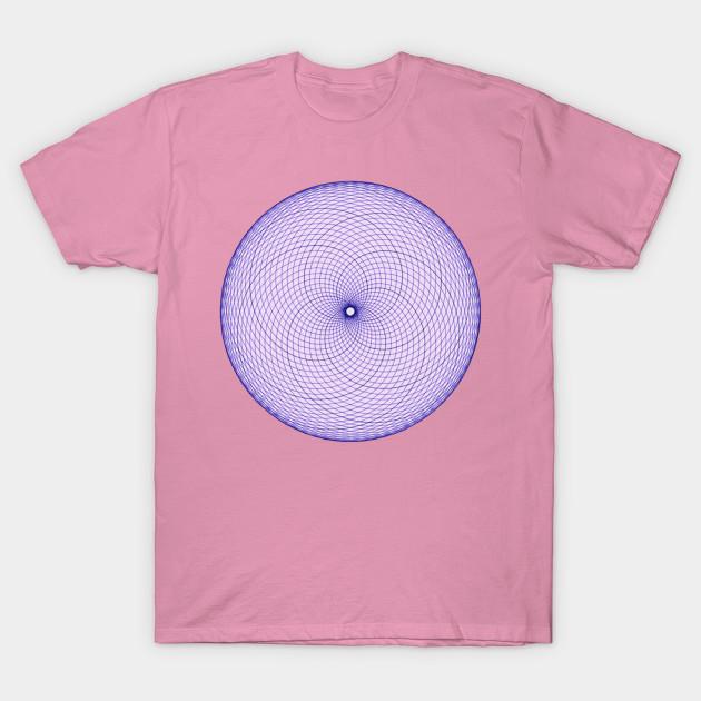 T Shirt Women Fibonacci Mandala Harajuku Print Kawaii Tshirt Summer Short Sleeve Female T-Shirt Top Tee