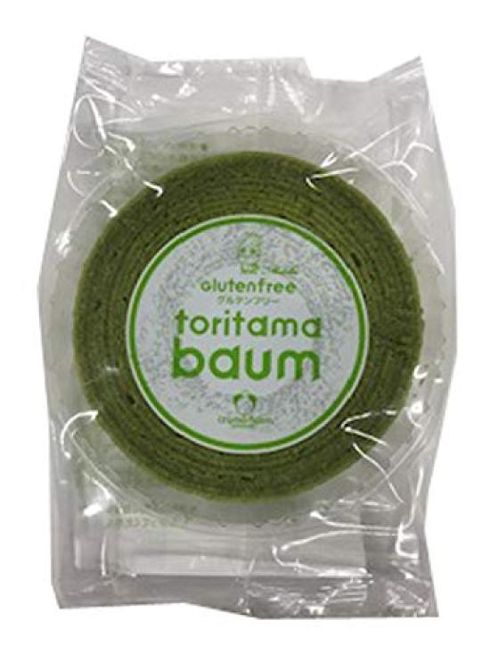 Izumo Farm Toritama Baumkuchen Matcha, Clear Bag, 1 x 6 Bags