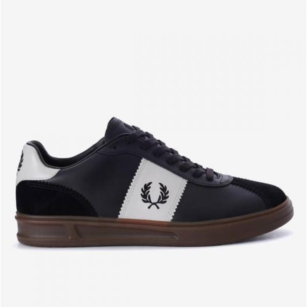 Fred Perry Men S SneakerS B4 Leather Suede  Sfpm2519314 220 SFPM2519314-220/290